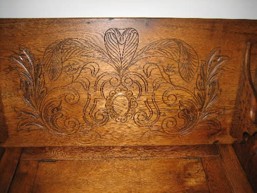 Detail image of antique furniture