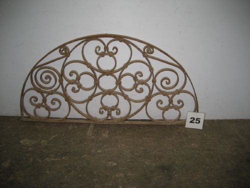 Iron Transom / Arch / Half Moon