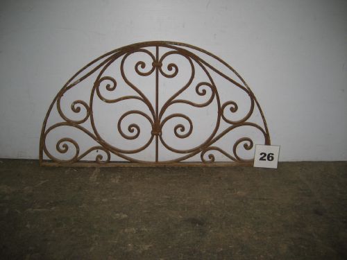 Iron Transom / Arch / Half Moon