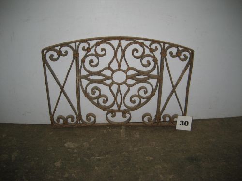 Iron Transom / Arch / Half Moon