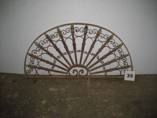 Iron Transom / Arch / Half Moon