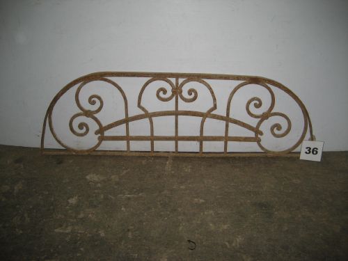 Iron Transom / Arch / Half Moon