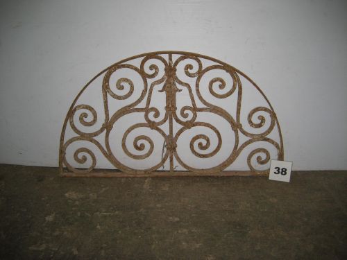 Iron Transom / Arch / Half Moon