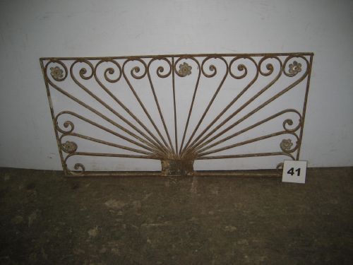 Iron Transom / Arch / Half Moon