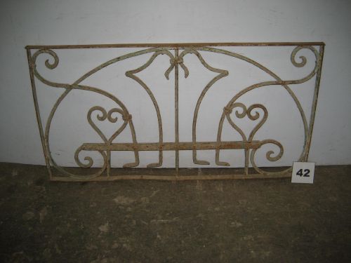 Iron Transom / Arch / Half Moon