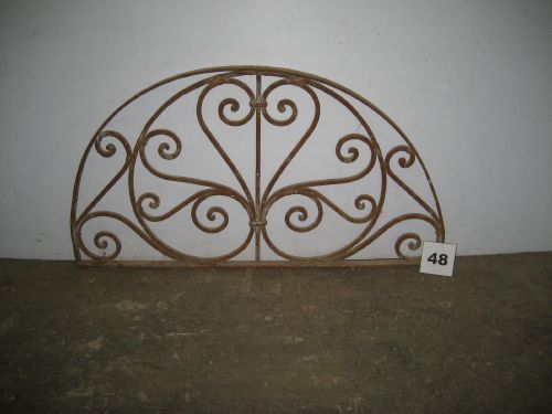 Iron Transom / Arch / Half Moon