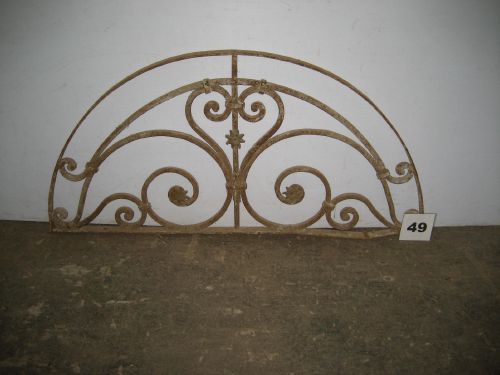 Iron Transom / Arch / Half Moon
