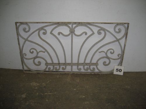Iron Transom / Arch / Half Moon