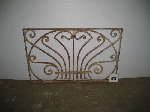 Iron Transom / Arch / Half Moon