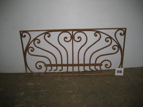 Iron Transom / Arch / Half Moon