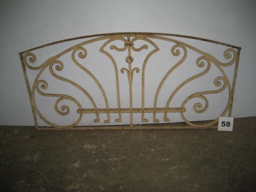 Iron Transom / Arch / Half Moon