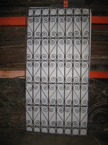 New Wrought iron panel