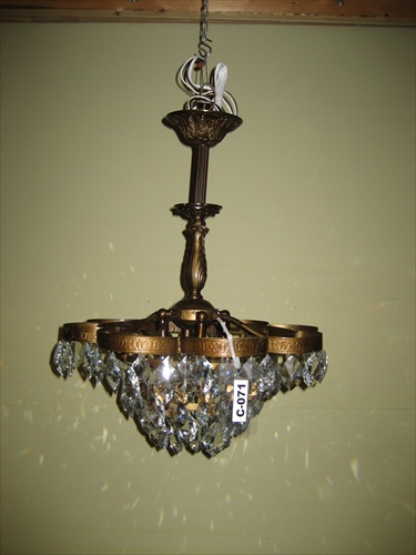 Antique chandelier fixtures