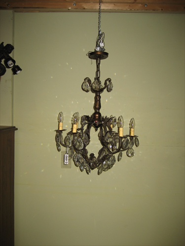 Antique chandelier fixtures
