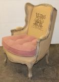 small french lounge chair