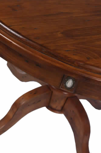 Detail of Salvaged Wood Dining Table