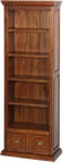Reclaimed wood bookshelf