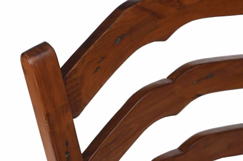 Reclaimed Wood Dining chair with timber seat