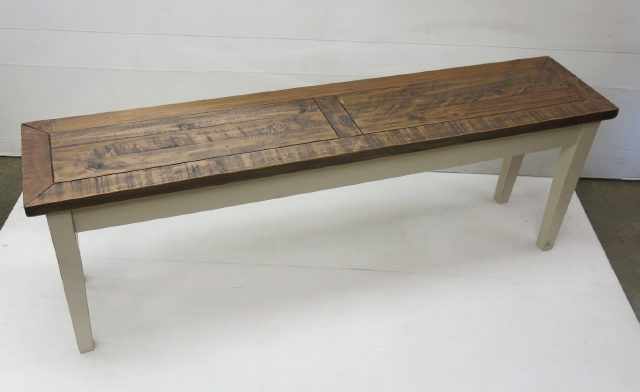 Salvaged Wood Extendable Dining Table
