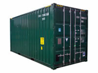 Shipping containers are arriving all the time.