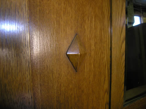 Detail of Antique Fireplace Mantel