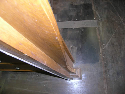 Detail of Antique Fireplace Mantel