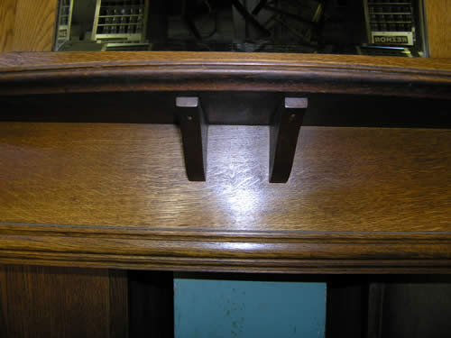 Detail of Antique Fireplace Mantel