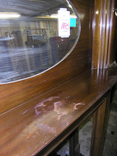 Detail of Antique Fireplace Mantel