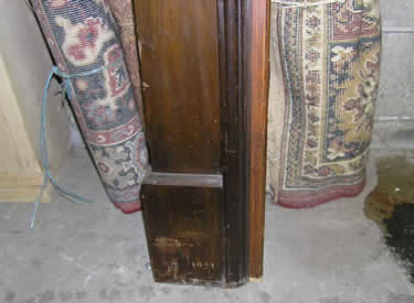 Detail of Antique Fireplace Mantel