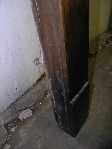 Detail of Antique Fireplace Mantel