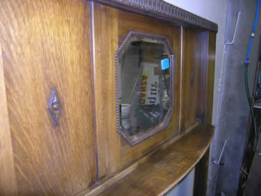 Detail of Antique Fireplace Mantel