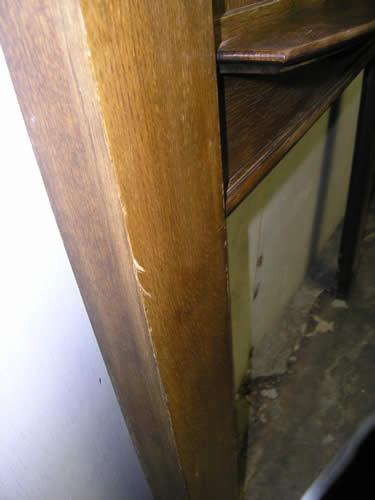 Detail of Antique Fireplace Mantel