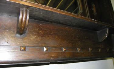 Detail of Antique Fireplace Mantel