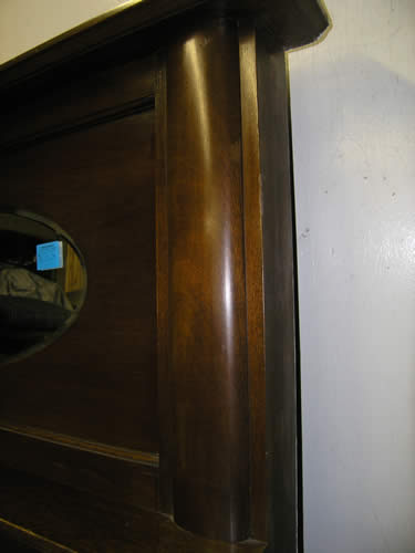 Detail of Antique Fireplace Mantel