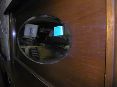 Detail of Antique Fireplace Mantel