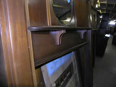 Detail of Antique Fireplace Mantel