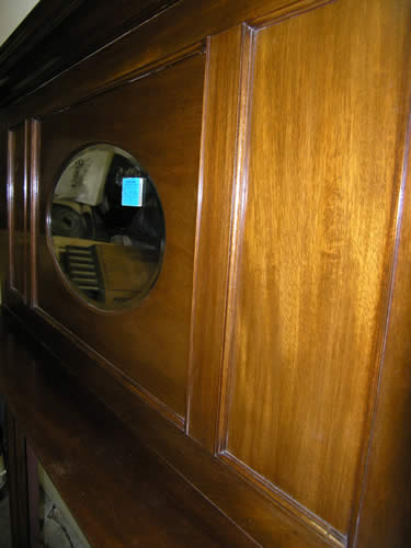 Detail of Antique Fireplace Mantel