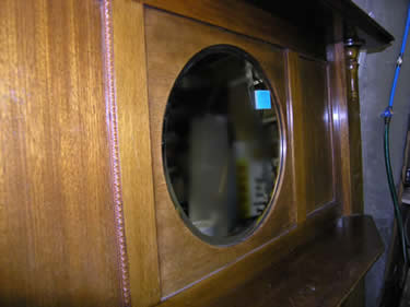 Detail of Antique Fireplace Mantel