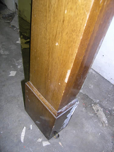 Detail of Antique Fireplace Mantel