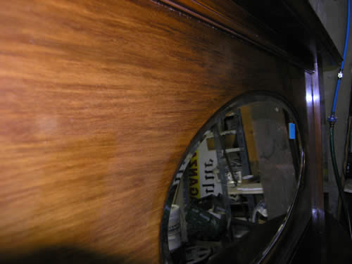 Detail of Antique Fireplace Mantel