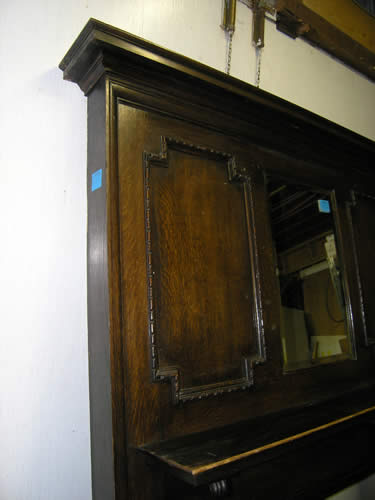 Detail of Antique Fireplace Mantel
